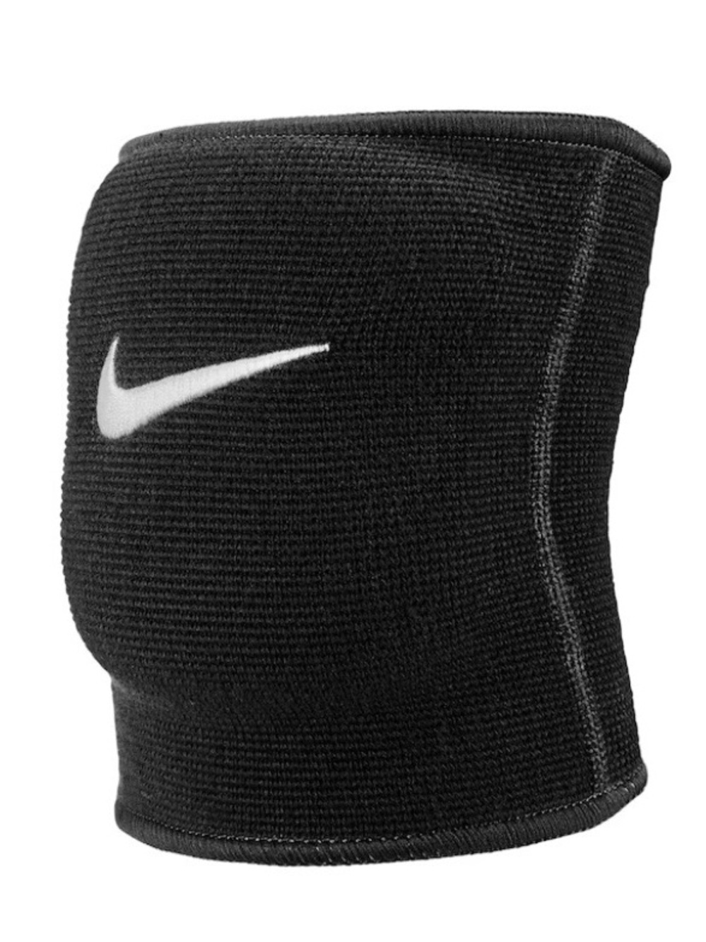 Nike Black Volleyball knee pads with White Swoosh -Youth